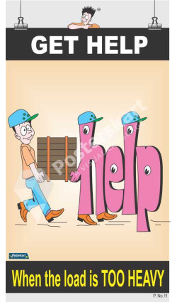 011 - Get Help, 66 cm x 36 cm, UV Printed