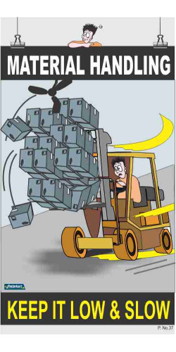 037 - Material Handling, 66 cm x 36 cm, UV Printed