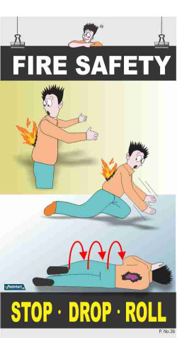 039 - Fire Safety, 66 cm x 36 cm, UV Printed 039 - Fire Safety, 66 cm x 36 cm, UV Printed