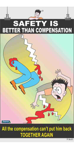 061 - Safety, 66 cm x 36 cm, UV Printed 061 - Safety, 66 cm x 36 cm, UV Printed