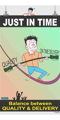 063 - Just In Time (JIT), 66 cm x 36 cm, UV Printed 063 - Just In Time (JIT), 66 cm x 36 cm, UV Printed