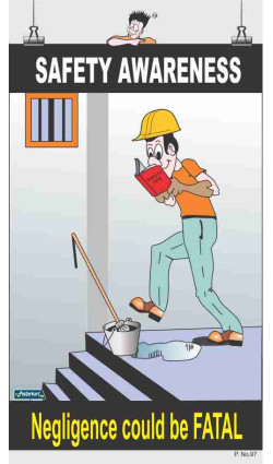 097 - Safety Awareness, 66 cm x 36 cm, UV Printed 097 - Safety Awareness, 66 cm x 36 cm, UV Printed