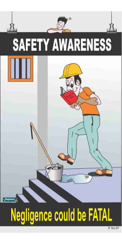 097 - Safety Awareness, 66 cm x 36 cm, UV Printed 097 - Safety Awareness, 66 cm x 36 cm, UV Printed